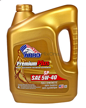 ABRO MO-FS-5-40-SP-4L масло моторное синтетическое SAE 5W-40 SP, 4 л.