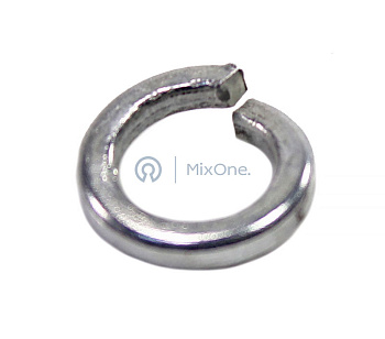 MIxOne. шайба пружинная, гровер оцинкованная М6, DIN127, ГОСТ 6402