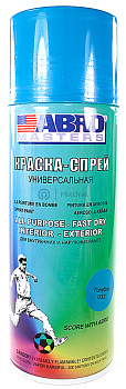 ABRO MASTERS краска-спрей, голубая, 400 мл.