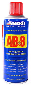 ABRO MASTERS AB-8-R смазка-спрей универсальная, 450 мл.