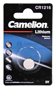 Camelion CR1216 литиевая батарейка, 1 шт.