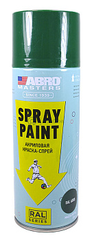 ABRO MASTERS SP-RAL-6005-RE краска-спрей акриловая, зеленый мох, 226 г.