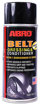 ABRO BD-100 кондиционер, cредство для ремня Антискрип, 170 г.