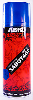 ABRO SPG-021 краска-спрей SABOTAGE 21, синий