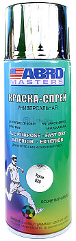 ABRO MASTERS краска-спрей, хром, 400 мл.