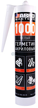 ABRO MASTERS AS-1000-WH-RE герметик акриловый, белый, 310 мл.