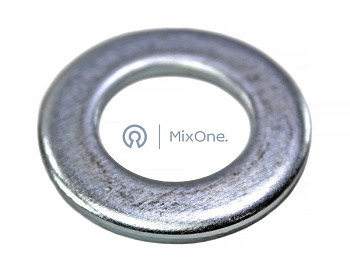 MixOne. шайба плоская М18, оцинкованная, ГОСТ 11371, DIN 125