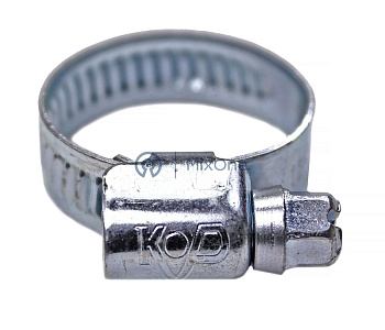KVP 12-22/9 W1 хомут червячный, оцинкованная сталь