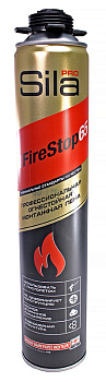 Sila Pro B1 Firestop 65, ОГНЕСТОЙКАЯ профессиональная монтажная пена, 850 мл.