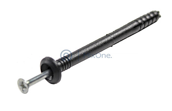 MixOne. дюбель с шурупом ГРИБ, 6х80, 100 шт
