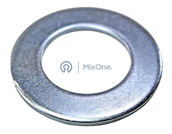 MixOne. шайба плоская М27, оцинкованная, ГОСТ 11371, DIN 125