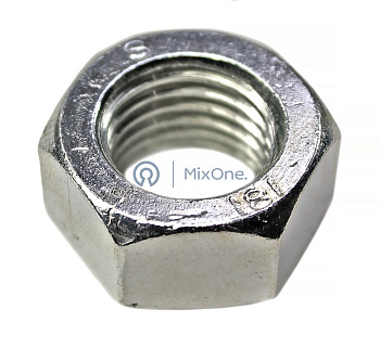 MixOne. гайка М16, шестигранная со стандартной метрической резьбой DIN 934, оцинкованная