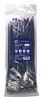 MixOne. 4,8х250 хомут-стяжка черный, 100 шт.