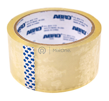 ABRO 2129A-48-50-C лента упаковочная прозрачная, 48 мм, 46 м.