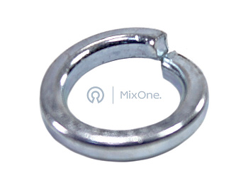 MIxOne. шайба пружинная, гровер оцинкованная М10, DIN127, ГОСТ 6402