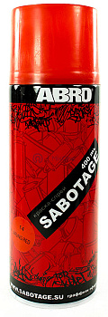 ABRO SPG-014 краска-спрей SABOTAGE 14, оранжевый