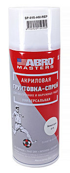 ABRO MASTERS SP-015-AM-REP-AUTO автомобильная грунтовка-спрей, белая, 226 г.