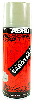 ABRO SPG-048 краска-спрей SABOTAGE 48, светло-серый