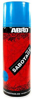 ABRO SPG-015 краска-спрей SABOTAGE 15, небесно-голубой