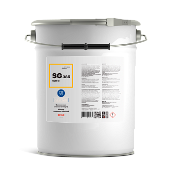 EFELE SG-385 силиконовая смазка-компаунд с пищевым допуском NSF H1, 18 кг.