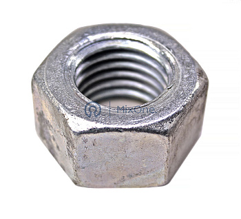 MixOne. гайка М24, шестигранная со стандартной метрической резьбой DIN 934, оцинкованная