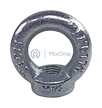 Mix.one. Рым гайка М16, оцинкованная DIN580