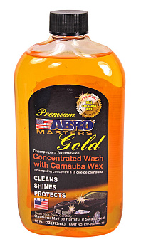 ABRO MASTERS CW-990-AM-16 автошампунь премиум, 472 мл.