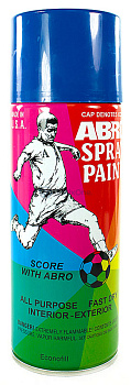 ABRO 58 краска-спрей стандартная, синий двигатель