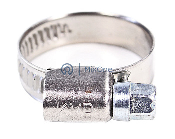 KVP 16-27/9 W2 хомут червячный, нержавеющая сталь