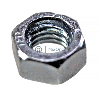 MixOne. гайка М5, шестигранная со стандартной метрической резьбой DIN 934, оцинкованная
