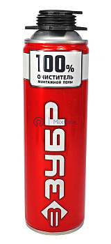 ЗУБР 41149 очиститель монтажной пены, 500 мл.