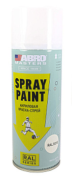 ABRO MASTERS SP-RAL-9016-RE краска-спрей акриловая, транспортный белый, 226 г.