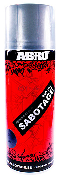 ABRO SPG-301 краска-спрей SABOTAGE 301, серый