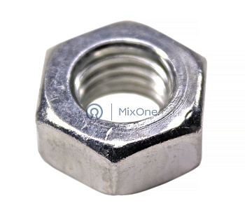 MixOne. гайка М10, шестигранная со стандартной метрической резьбой DIN 934, оцинкованная