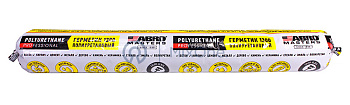ABRO MASTERS UR-1300-BLK-600-RE герметик полиуретановый, черный, 600 мл.