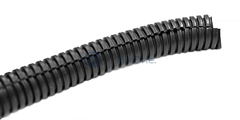 DKC 4P91050 автомобильная гофрированная трубка с разрезом, диаметр 9,8 мм.