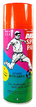 ABRO SPF-102 краска-спрей флуоресцентная, оранжевая