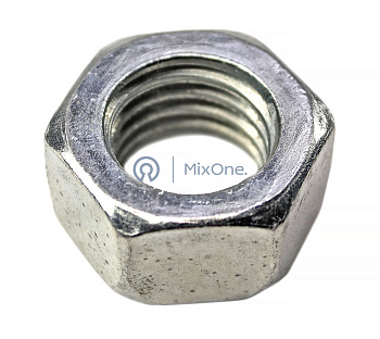 MixOne. гайка М18, шестигранная со стандартной метрической резьбой DIN 934, оцинкованная
