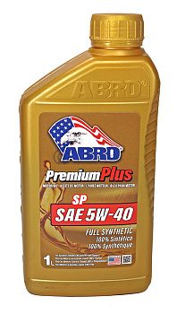 ABRO MO-FS-5-40-SP-1L синтетическое моторное масло SAE 5W-40 SP, 1 л.