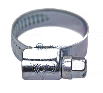 KVP 16-25/9 W1 хомут червячный, оцинкованная сталь