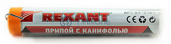 REXANT припой с канифолью, 10 г.