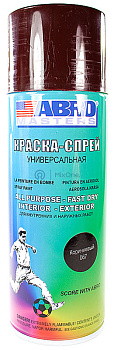 ABRO MASTERS краска-спрей, коричневая, 400 мл.