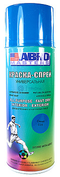 ABRO MASTERS краска-спрей, синяя, 400 мл.