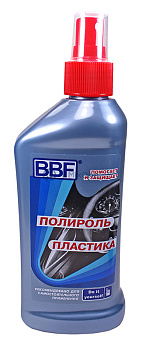 BBF полироль пластика, распылитель кнопочный, 250 мл.