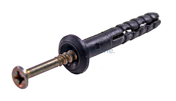MixOne. дюбель с шурупом ГРИБ, УС 6х40, 200 шт