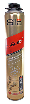 Sila Pro TopGun 65 winter, профессиональная монтажная пена, 875 мл.