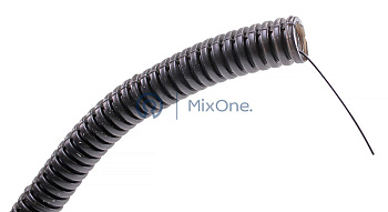 REXANT 28-0016-25 труба гофрированная из ПНД, с зондом, диаметр 16 мм, 25 м.